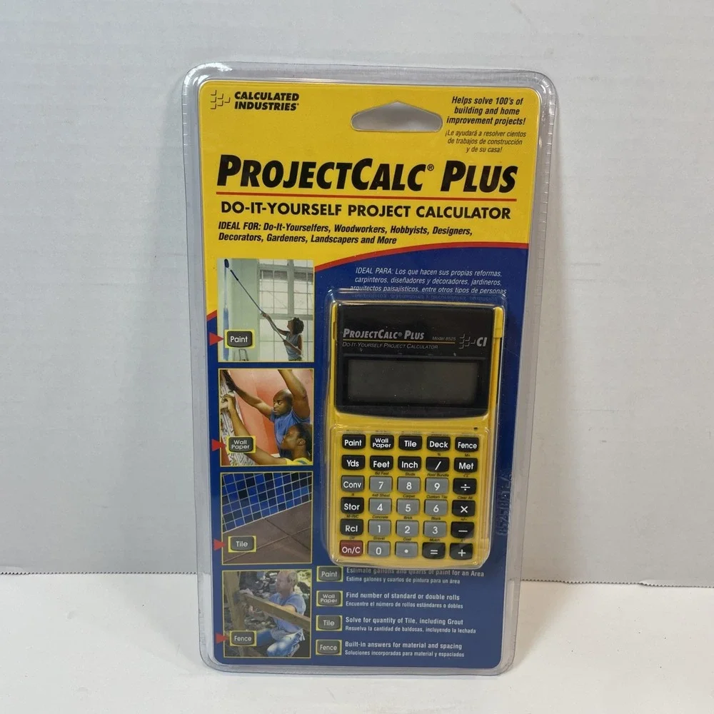 Calculated Industries Project Calculator ProjectCalc Plus 8525 DIY